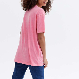 100% Cotton Eco-Friendly Summer Casual T-Shirt Custom Logo Oversize Acid <b>Wash</b> Unisex Short Sleeve Quick Dry Breathable - Product Image 2