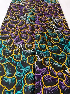 Auténtica Tela de Algodón Estampada con Cera Africana para la Confección de Ropa de Moda Femenina y Sastrería en Libia - Product Image 6