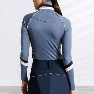 Vêtements d'équitation techniques de haute qualité, design personnalisé, chemise d'équitation à manches courtes, jodhpurs, spandex/polyester - Product Image 6