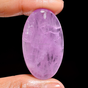 กำไลข้อมือลูกปัดคุณภาพ AAA จาก FAIJAN GEMS ทำจากหินธรรมชาติคุนไซต์ ได้รับการรับรองจากผู้ตรวจสอบบุคคลที่สาม เหมาะสำหรับทำเครื่องประดับ - Product Image 2