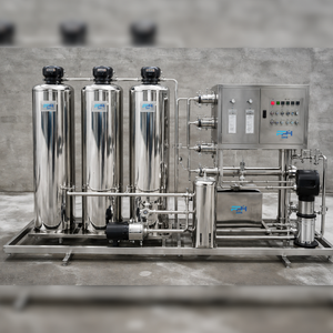 เครื่องกรองน้ำระบบออสโมซิสผันกลับ (RO) อัตโนมัติ ขนาด 3000 ลิตรต่อชั่วโมง ผลิตจากสแตนเลส สำหรับการผสมสูตรเครื่องสำอางและน้ำบริสุทธิ์ - Product Image 1