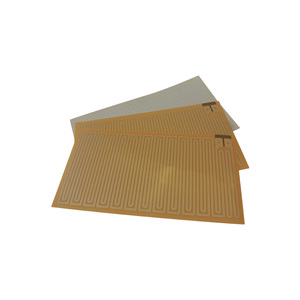 Plaque chauffante flexible en film polyester PET 10x10 pouces pour écrans de tableau de bord - Product Image 1