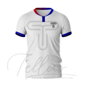 Camiseta de fútbol unisex transpirable con diseño de sublimación impresa personalizada para hombre - Product Image 5