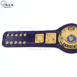 Ceinture de championnat de MMA, lutte et boxe personnalisée en usine, ceintures de trophée plaquées or de haute qualité, dernier design - Product Image 5