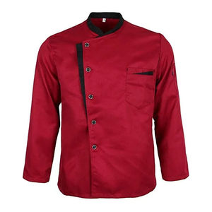 High Quality White Chef <b>Jacket</b> Unisex Polycotton Twill Restaurant <b>Worker</b> Uniform Premium Fabric Pakistan - Product Image 3