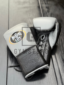 Guantes de Boxeo GYMSTERO No Boxing No Life de Alta Calidad, Cuero Vacuno Genuino, Correa de Muñeca Ajustable con Cierre de Gancho y Bucle, Artes Marciales - Product Image 4