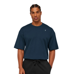 Camiseta Deportiva Oversize para Hombre, Estilo Casual, Transpirable, para Entrenamiento y Ejercicio - Product Image 1