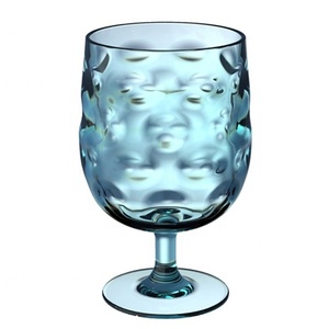 Copas de vino de plástico con diseño de esmalte de colores sin BPA - Product Image 2