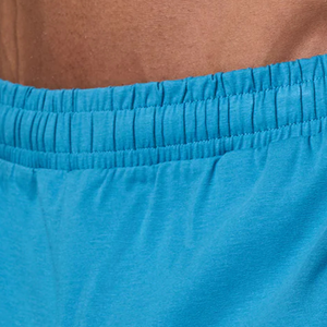 Pantalones Cortos Deportivos para Hombre, Color Azul Brillante, con Cintas Adhesivas, Casuales, para Gimnasio, Correr, Entrenamiento Físico - Product Image 3