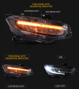 Per <span class=keywords><strong>Honda</strong></span> per la 2016 civica fari a LED versione Full LED per la sostituzione - Product Image 5