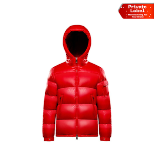 Veste matelassée ultra-thermique alternative au duvet pour homme, manteau d'hiver résistant aux intempéries, parka à capuche amovible pour homme - Product Image 1