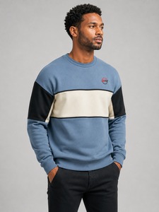 Sweat-shirt vintage délavé, col rond oversize, manches longues pour homme, pull en molleton doux, style décontracté, streetwear, athlétique, gym, mode - Product Image 4