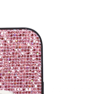 AKA Pink Rhinestone Phone Case for <b>iPhone</b> Sparkling Bling Crystal Protective Cover Luxury Fashion Mobile Accessory Shock - Product Image 2