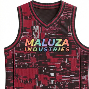 ชุดยูนิฟอร์มบาสเก็ตบอลแบบซับลิเมชั่นสั่งทำระดับมืออาชีพสำหรับทีมชาย เสื้อและกางเกงขาสั้น ชุดพิมพ์ลายสีเต็มรูปแบบ ชุดกีฬา - Product Image 2