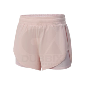 Shorts Deportivos de Doble Capa para Mujer, de Secado Rápido, Cintura Alta, Transpirables, para Yoga y Entrenamiento, con Bolsillos - Venta al Por Mayor - Product Image 3