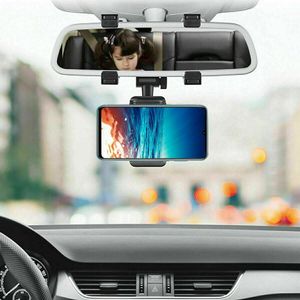 Supporto cellulare GPS per auto a rotazione di 360 gradi con supporto per specchietto retrovisore - Product Image 4