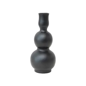 Antique Finish Handmade Metal Flower <b>Vase</b> for Vintage Inspired Interior Decoration Projects WorldwideCoastal <b>Decorative</b> Metal - Product Image 1