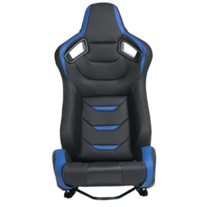 2 pz punto rosso universale in pelle PVC secchio Racing sedili reclinabili in pelle carbonio Look posteriore regolabile Slider Set - Product Image 4