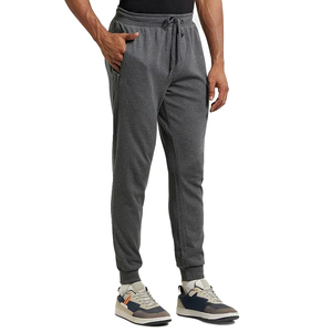 4 Way <b>Stretch</b> <b>Men</b> Jogger Pants Active Gym Training Fitness Workout Tapered Leg Quick Dry Breathable - Product Image 3