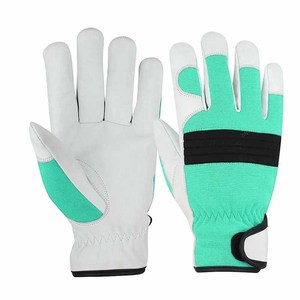 Gants de mécanicien en cuir de vachette grainé haute performance, résistants à la chaleur, antidérapants, robustes, pour usage industriel et de jardinage - Product Image 5