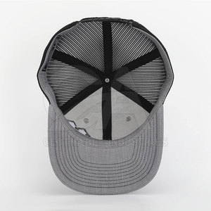 Factory Custom Design Logo Embroidery Plain Trucker Hat Adjustable Blank Plain Trucker Hat For Sale - Product Image 3