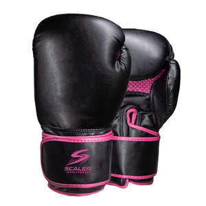 Guantes de Boxeo MMA de Cuero Resistentes al Agua con Cierre de Velcro y Diseño Clásico para Entrenamiento Diario y Sesiones Intensas - Product Image 1