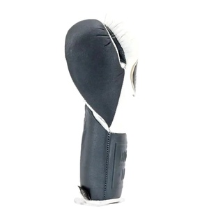 Guantes de Boxeo de Cuero Vacuno Genuino Personalizables de Alta Calidad con Cordones, Acolchado Grueso de 4 Capas para Entrenamiento de Artes Marciales (Sin Boxeo) - Product Image 4