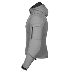 Chaqueta de Motociclismo para Mujer Rush Moto, Manga Larga, Malla Transpirable, Impermeable, Secado Rápido, Anti-UV, 240g, Transferencia de Calor, Prenda Deportiva Suave - Product Image 3