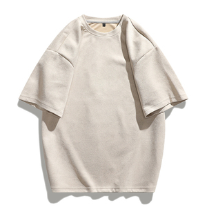 T-shirt personnalisé 2026 en tissu 100 % coton, look tendance, qualité supérieure, coupe oversize, pour un usage décontracté ou streetwear, unisexe - Product Image 4