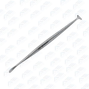 Élévateur Hohmann réutilisable non stérile, instrument médical de haute qualité, raspatoire incurvée 160 mm (6,14 po) avec pointe acérée de 11 mm de largeur - Product Image 2