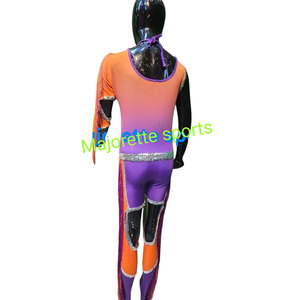 Traje de Baile Elegante y Transpirable para Mujer, Ropa de Danza Moderna y Chic, Atuendo Elástico y Estilizado para Escenario - Product Image 2