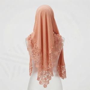 Nuevo Diseño de Pañuelo de Seda con Borlas de Chifón, Pañuelo Musulmán con Estampado Floral de Rosas, Suave, Premium, Transpirable, Elegante y Estiloso - Product Image 2