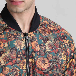 Chaqueta Bomber Premium para Hombre, Ligera, con Cierre Frontal, Informal, para Invierno, con Logotipo Personalizado, Resistente al Viento, Suministro al por Mayor de Fábrica - Product Image 6