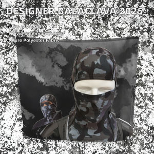 Nouvelle cagoule de ski sportive 2026 de haute qualité, tricotée, couvrant tout le visage, unisexe, 100 % polyester - Product Image 2