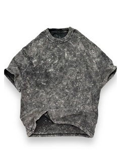 High Quality Sunfade Cropped Boxy Oversized Fit Mens <b>Tshirts</b> Custom Vintage Sun Faded Acid Wash T Shirt for Men - Product Image 5