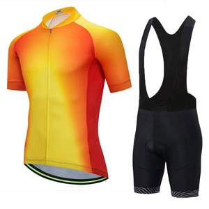 Uniforme de Ciclismo de Poliéster y Spandex Ligero y Transpirable en Contraste de Color, Nuevo y Más Vendido - Product Image 1