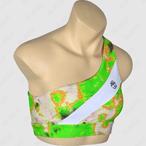 Paires de soutien-gorge de sport imprimé numérique antibactérien léger à séchage rapide personnalisé avec Leggings de yoga à taille élastique parfaitement - Product Image 2