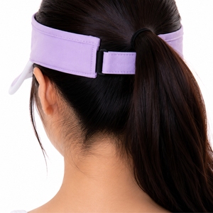 Visera deportiva ajustable para mujer, color personalizado, gorra para el sol para exteriores, visera deportiva ligera, transpirable, para mujer - Product Image 4