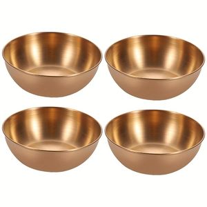 ชามเสิร์ฟอาหารสแตนเลสสตีลตกแต่งสไตล์ร่วมสมัย เป็นมิตรกับสิ่งแวดล้อม สำหรับงานบริการอาหาร รูปทรงโค้งมนสวยงาม พร้อมผิวขัดเงา - Product Image 2