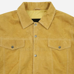 Hot Supplier Low MOQ Classic Style <b>Men</b> <b>Suede</b> Leather <b>Jacket</b> Multiple Pocket Design With Soft <b>Suede</b> Finish For <b>Men</b> - Product Image 3
