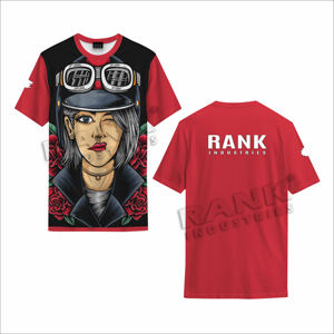 T-shirts décontractés pour hommes de qualité supérieure, imprimés, 100 % coton, coupe ample, idéaux pour un usage quotidien. - Product Image 4