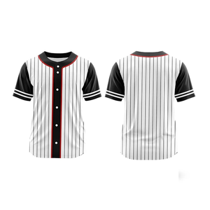 Classic Button-Up <b>Baseball</b> Jersey Unisex Style Breathable Lightweight 100% Polyester Fabric Custom Team Uniforms Match Use Short - Product Image 5