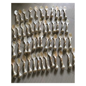Cuchara de Concha Premium de Nácar, Utensilios para Postres para Restaurantes de Alta Cocina y Cafeterías, Hechos por Artesanos en Vietnam - Product Image 3