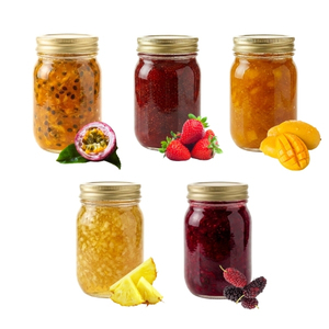Offre Spéciale - Vente Flash - Confiture de mangue/fraise/ananas/mulberry/fruits de la passion fabriquée au Vietnam en bidon - Product Image 1