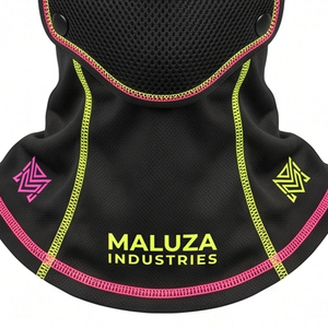 MALUZA INDUSTRIES Pasamontañas Táctico de Nailon de Alta Elasticidad y Secado Rápido, Protección Facial Completa, Antipolvo, Ajustable, Unisex para Adultos - Product Image 3