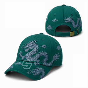 Casquette de baseball personnalisée OEM de haute qualité à séchage rapide, motif léopard/à pois, broderie à la main, logo personnalisé, chapeau de protection solaire pour l'extérieur - Product Image 4