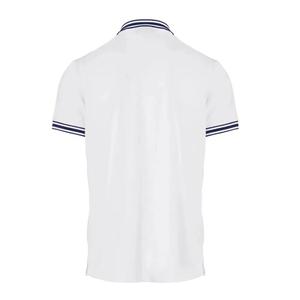 เสื้อโปโลผู้ชายผ้าฝ้าย 100% ขายส่ง สีและโลโก้สั่งทำได้ ระบายอากาศดี สวมใส่สบาย แขนสั้น - Product Image 6