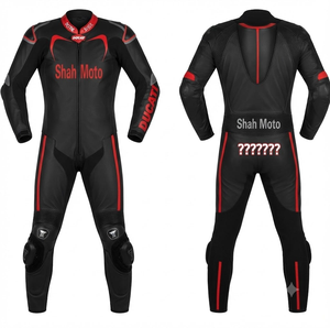 ชุดแข่งรถมอเตอร์ไซค์ Unisex Ramaha Elite MotoCP แบบจั๊มสูท/ชุดหนังวัวแท้/หนังจิงโจ้พรีเมียม พร้อมแผ่นยืดหยุ่น - Product Image 1