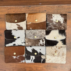 Portefeuille en cuir de luxe porte-cartes dame porte-monnaie véritable cuir de vachette Mini pochette pour cartes de crédit créateur de mode cadeau sacs à main - Product Image 4