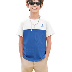 เสื้อยืดเด็กไซส์ใหญ่ขายดีที่สุด บริการ OEM ราคาส่งถูก ผลิตจากผ้าฝ้าย 100% ผลิตในประเทศปากีสถาน - Product Image 6